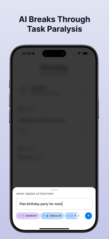 Three-pool organization system for ADHD - NOW, NEXT, SOMEDAY pools